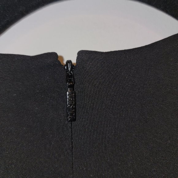 Versace Black Safety Pin Bodysuit, Size 44 - Picture 5 of 7